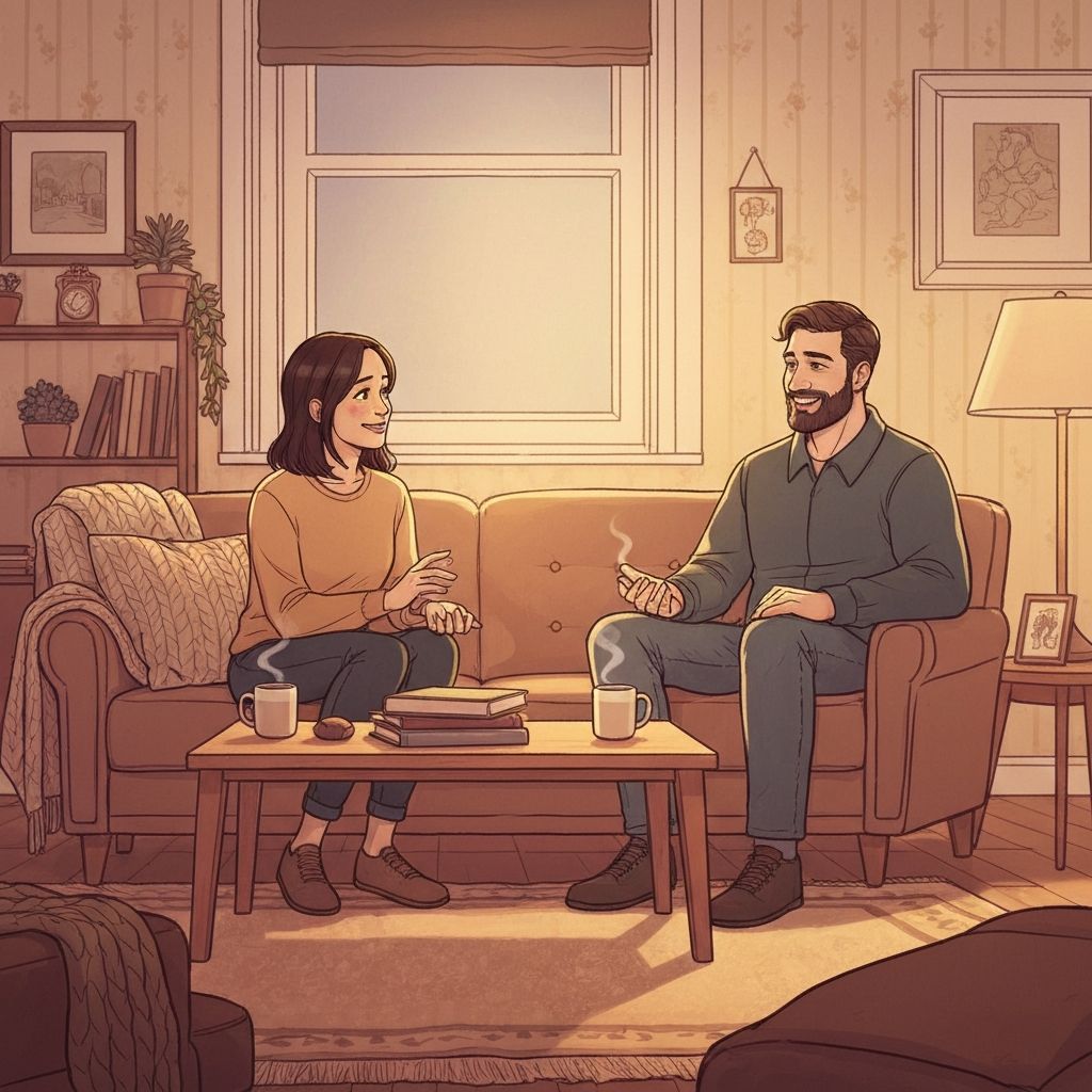 Friendly conversation and connection